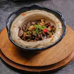 Hummus with Meat